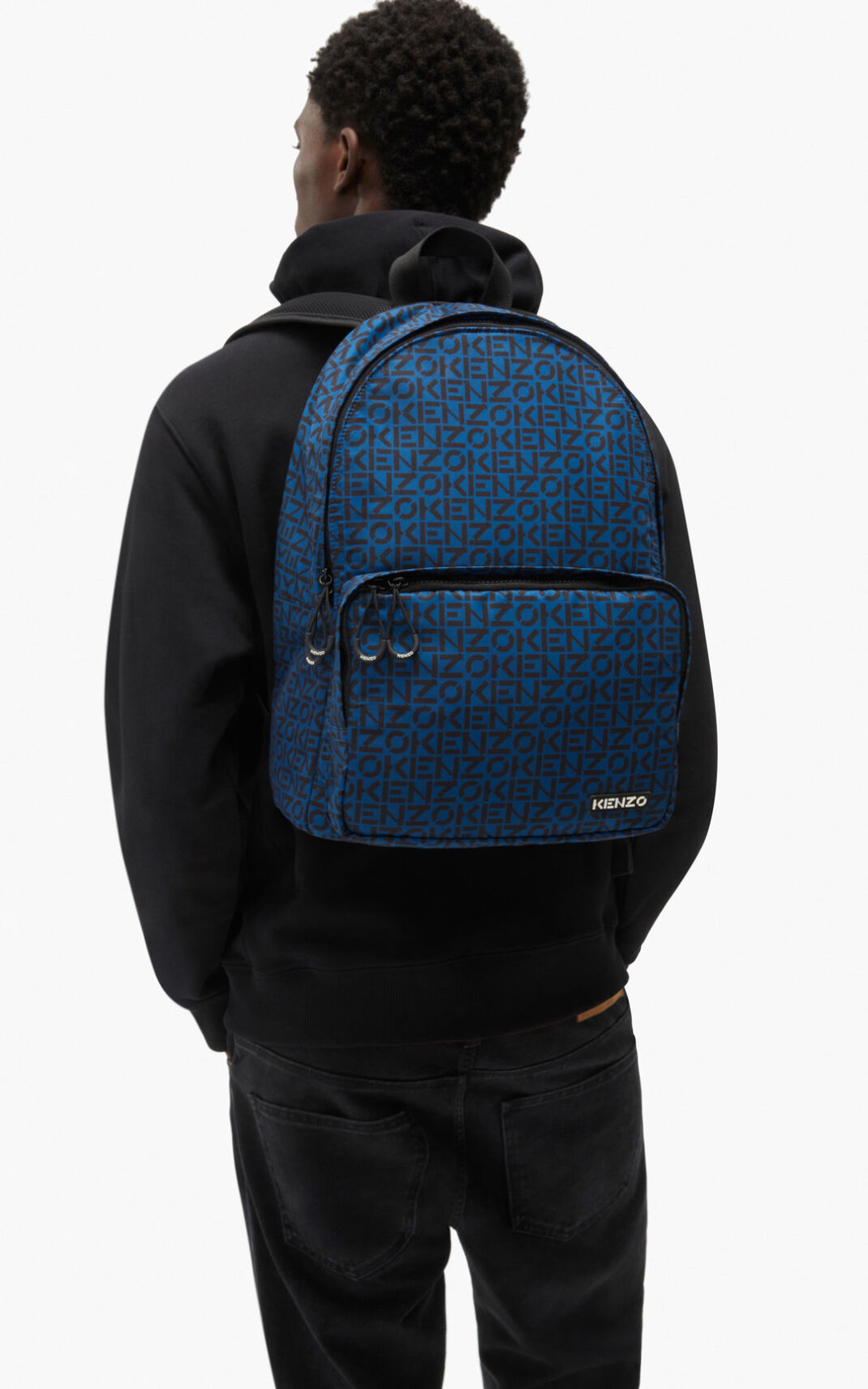 Mochila Kenzo Repeat Masculino - Azuis Escuro | 429LYXQDM